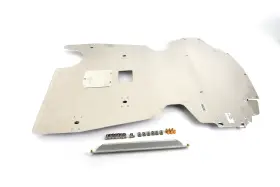 Turner Motorsport 006137la01kt - Aluminum Skid Plate Mill Finish