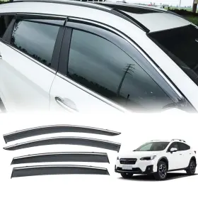 1680 Vesul Subaru Rain Guards Visors 2pieces 2017-2023 Impreza Hatchback Crosstrek 2018-23