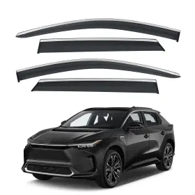 Bz4x-visor Vesul Rain Guard Window Visor Compatible With 2023 2024 Toyota Bz4x Subaru So