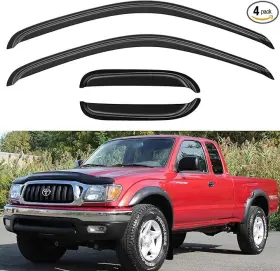 Ty4p07 Vicojector Auto Ventshades For 1995 - 2004 Toyota Tacoma Access Cab