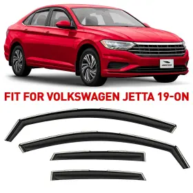 200929 Volkswagen Rain Guards Vent Visors Shade For 2019-2025 Vw Jetta