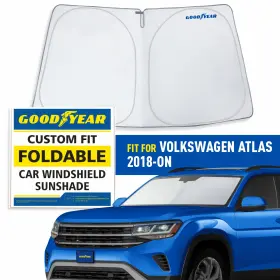 Gy008240 Volkswagen Front Auto Windshield Cover Car Sun Shade For 18-25 Atlas