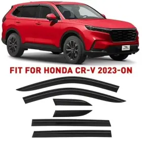 Voron Glass 840233241289 Tape-on Extra Durable Rain Guards For Honda Cr-v 2023-2026 Window D