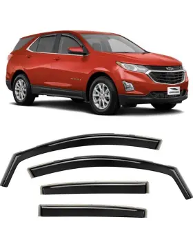Gw0108 Voron Rain Guards Vent Visors Shade For 2018-2024 Chevrolet Chevy Equinox Gw0108 Voron Rain Guards Vent Visors Shade For 2018-2024 Chevrolet Chevy Equinox