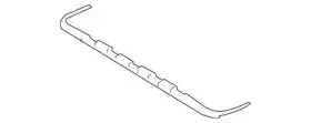 5c6-877-651-e-9b9 Vw Genuine Volkswagen 2011-2018 Jetta Gli Se Sunroof Deflector