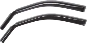80138im Weathertech Side Window Deflectors For Ford Super Duty - Dark Tint