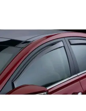 80283 Weathertech Side Window Deflectors For 2002-2006 Acura Rsx - Dark Tint