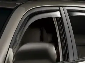 80317 Weathertech Dark Smoke Side Window Deflector For Toyota 4runner 2003-2009