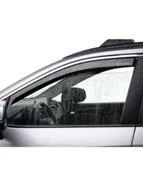 80761im Weathertech Side Window Deflectors - Toyota Highlander 2014-2019