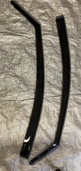 80796 Weathertech Side Window Deflectors For Ford Edge/edge St - Front Pair 2016