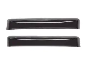 81792 Weathertech Side Window Deflectors For Toyota Tacoma Double Cab 16-23 Rear Pair