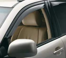 82415 Weathertech Side Window Deflector Set Front And Rear Dark Tint New Oem -