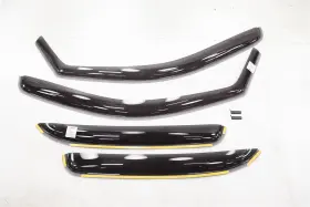 82426 Weathertech New Front And Rear Side Window Deflectors 4pc Tahoe Yukon 07-14