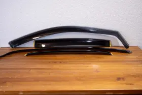 82474 Weathertech Side Window Deflectors For 2008-2012 Honda Accord - Dark Tint
