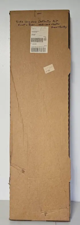 82476im Weathertech Side Window Deflector Set Dark T&c Grand Caravan Routan