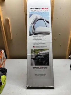 82534 Weathertech Side Window Deflectors For 2010 15 Hyundai Tucson Smoke Tint