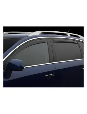 82573im Weathertech Side Window Deflectors For 2012-2018 Ford Focus