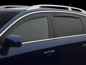 82736 Weathertech Side Window Deflectors 4pc Dark Tint For 2013-2018 Toyota Rav4
