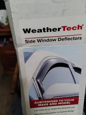 82766 Weathertech Side Window Deflectors For 2015-2022 Canyon/colorado Crew Cab 82766 Weathertech Side Window Deflectors For 2015-2022 Canyon/colorado Crew Cab
