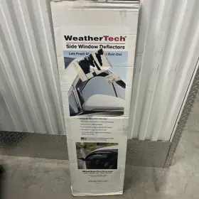 82864im Weathertech Side Window Deflectors For 2017-2022 Honda Cr-v - Dark Tint