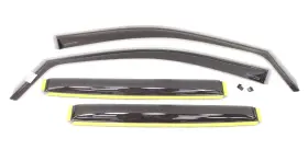 82937 Weathertech New Side Window Air Deflectors 4pc Set Ford Ranger 2019-2023