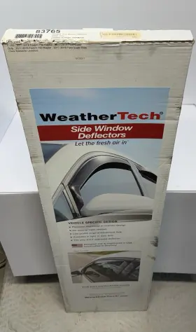 83765im Weathertech Side Window Deflectors - Rain Guards 83765 Ford F150 Etc See Details