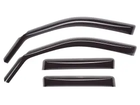 84725 Weathertech Side Window Deflectors For Hyundai Santa Fe - Dark Tint