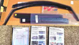 84750 Weathertech Side Window Deflectors For Suburban Yukon Escalade