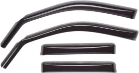 84765im Weathertech Side Window Deflectors For Ford F-150 - Dark Tint