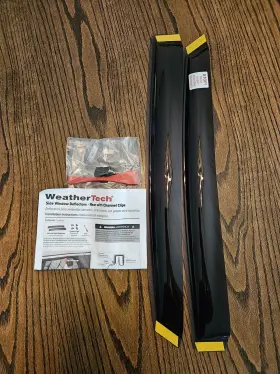 Mac0044347d Weathertech Rear Side Window Deflectors For Ford Focus 2011 2018