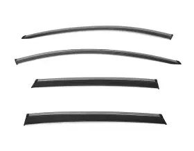 3-847lc009 Wellvisors For 2024-2025 Lincoln Nautilus Window Visor With Black Trim