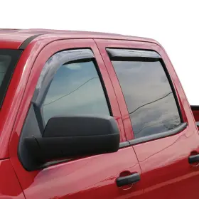 72-37905 Westin For Ford F-150 09-14 In-channel Matte Black Front And Rear Window Deflectors