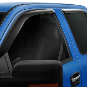 72-51468 Westin For Jeep Wrangler 18-24 Tape-on Slim Design Smoke Front Window Deflectors