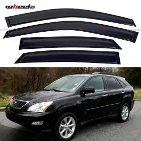 Wheelx 04-09 Rx330 Rx350 Rx400h Window Visor Vent Rain Guard Deflector For Lexus Sedan