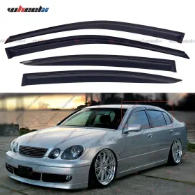 Wheelx Gs300 Gs400 Gs430 4-door For Lexus 98-05 Window Visor Vent Shade Rain Guard Door