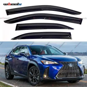 Wheelx Ux200 Ux250h 2019-2024 For Lexus Jdm Mugen Style Window Visors Rain Guards