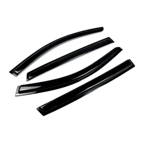 Hy009757 Xyberautoparts For Acura Mdx 2021-2025 Wind Rain Guard Window Visor Vent Deflector 4pcs Tape-on