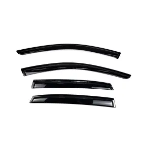 Hy009758 Xyberautoparts For Acura Tlx 21- 25 Rain Guards Window Visor Deflector Side Trims Premium-style