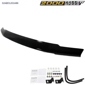 Ylw508205 Ylwspeed2000 Fit For 2017 18 19 Ford F250 F350 Super Duty Black Us Hood Deflector Bug Shield
