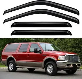 Yd-035 Yqautec Car Window Visor Set For 2003-2005 Ford Excursion