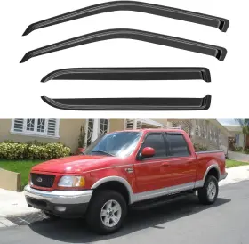 Yd-039 Yqautec Window Visors Rain Guards Shield For 2001 2002 2003 Ford