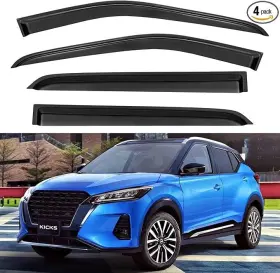 Yd-272 Yqautec Auto Ventshades For 2018-2024 Nissan Kicks