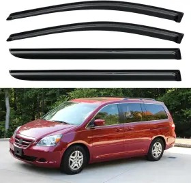 Yqautec Yd T2 0046 Window Visors Rain Guards For Honda Odyssey 2008 2010 4 Piece - New