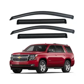Yd-t2-0120 Yqautec Window Visors Rain Guards Shield For 2015-2020 Chevy Tahoe/gmc Yukon