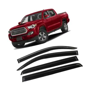Zdkk-qmp-g01h0608 Zdkk 4pcs Window Visors Deflectors Vent Guards Sun Wind Rain Shield Fits For 2005- Zdkk-qmp-g01h0608 Zdkk 4pcs Window Visors Deflectors Vent Guards Sun Wind Rain Shield Fits For 2005-