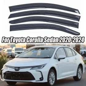 Hy005915 Ztt For Toyota Corolla Sedan 2020-2024 Wind Rain Guards Window Visors Vent Deflector