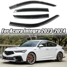 Hy007117 Ztt Window Visor Weather Shield Wind Deflector Sun Shade For Acura Integra 2023-2024