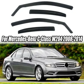 Hy009189 Ztt In-channel For Mercedes-benz C180 C200 C300 2008-2014 Rain Guard Vent Deflector