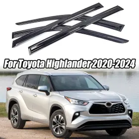 Hy010214 Ztt Out-channel For Toyota Highlander 20-2025 Rain Guard Window Visor Deflector Trim