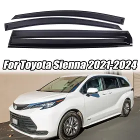 Ztt-sienna-window-2024 Ztt 4pcs Out-channel Window Visor Wind Deflector Rain Guard For 21-24 Toyota Sienna